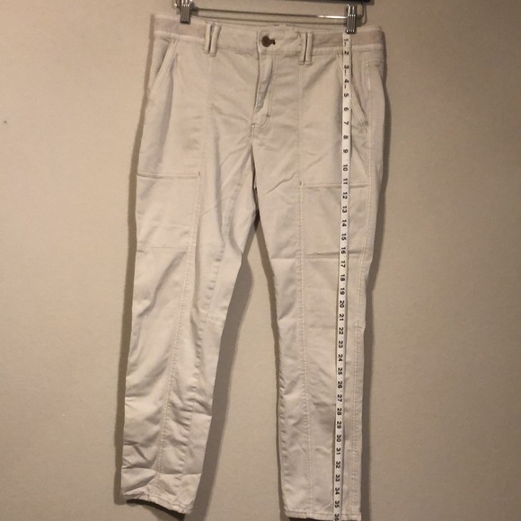 White House Black Market Size 8 Straight Crop Pants - Picture 6 of 9